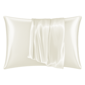zijden kussensloop creme