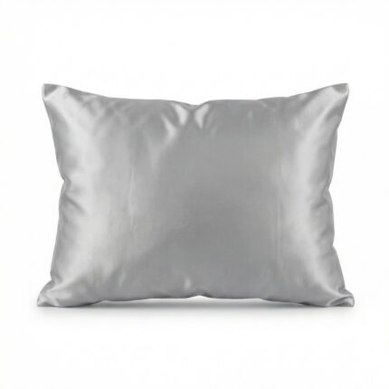 satijnen kussensloop zilver