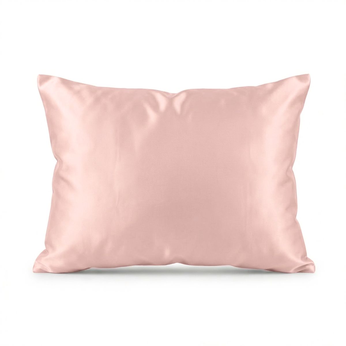 zijden kussensloop perzik