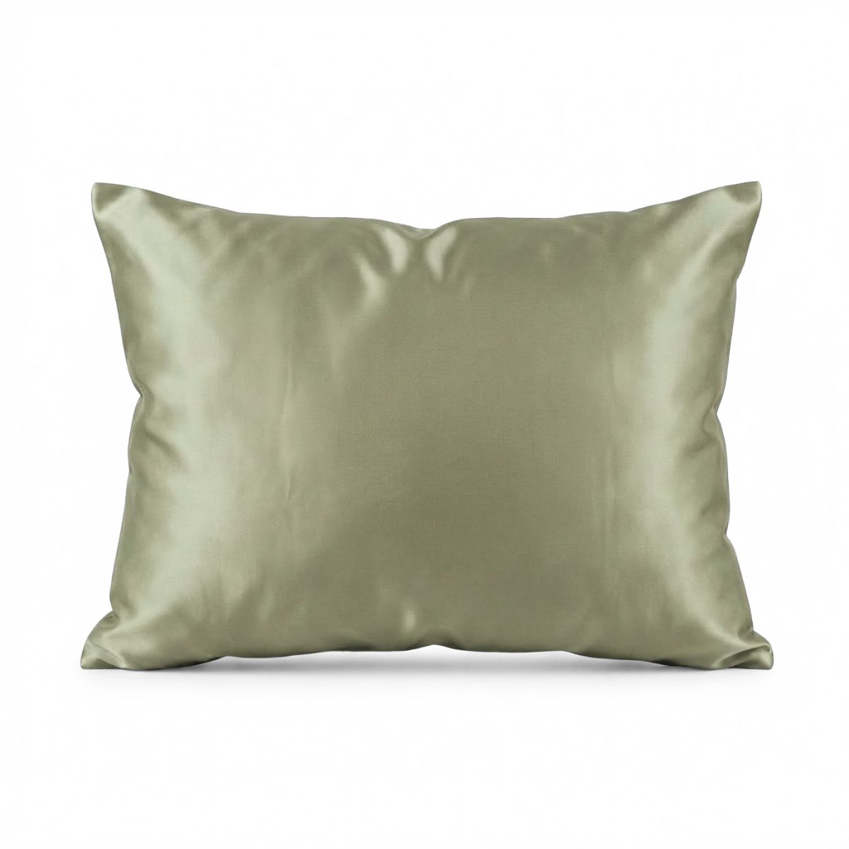 zijden kussensloop salie